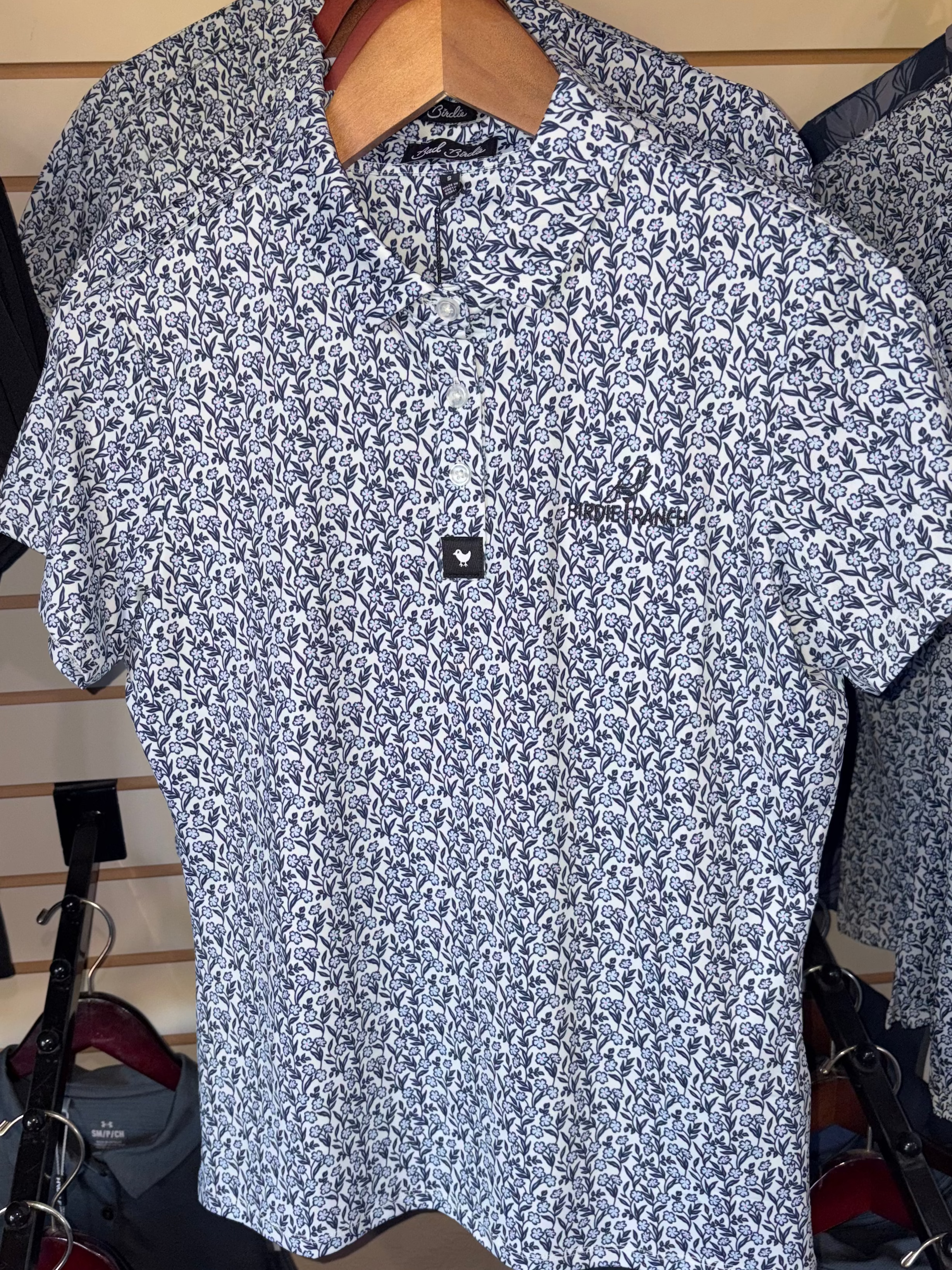 Baby Bloomer Birdie Logo Polo