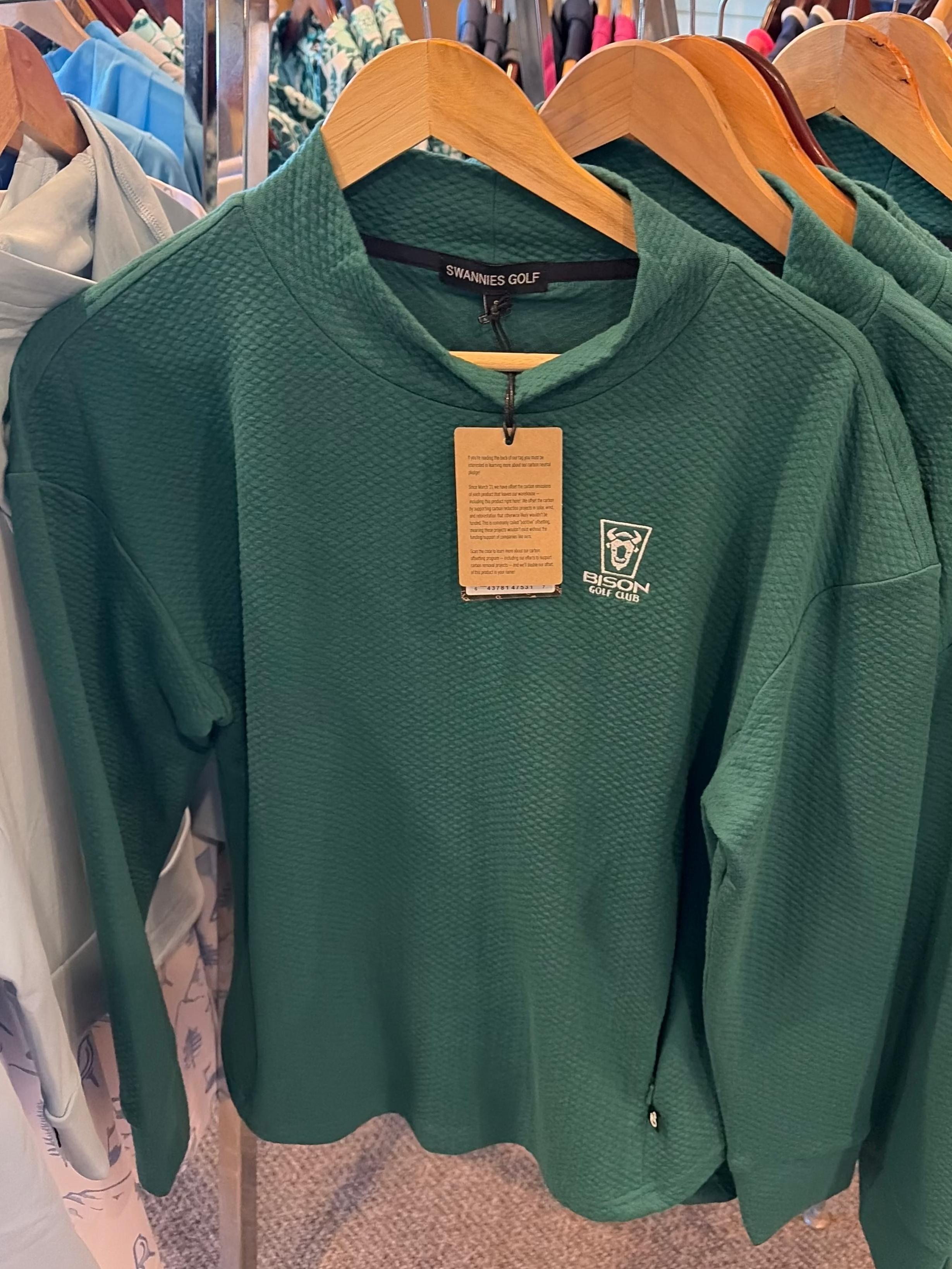 Paige Pullover Bison Logo