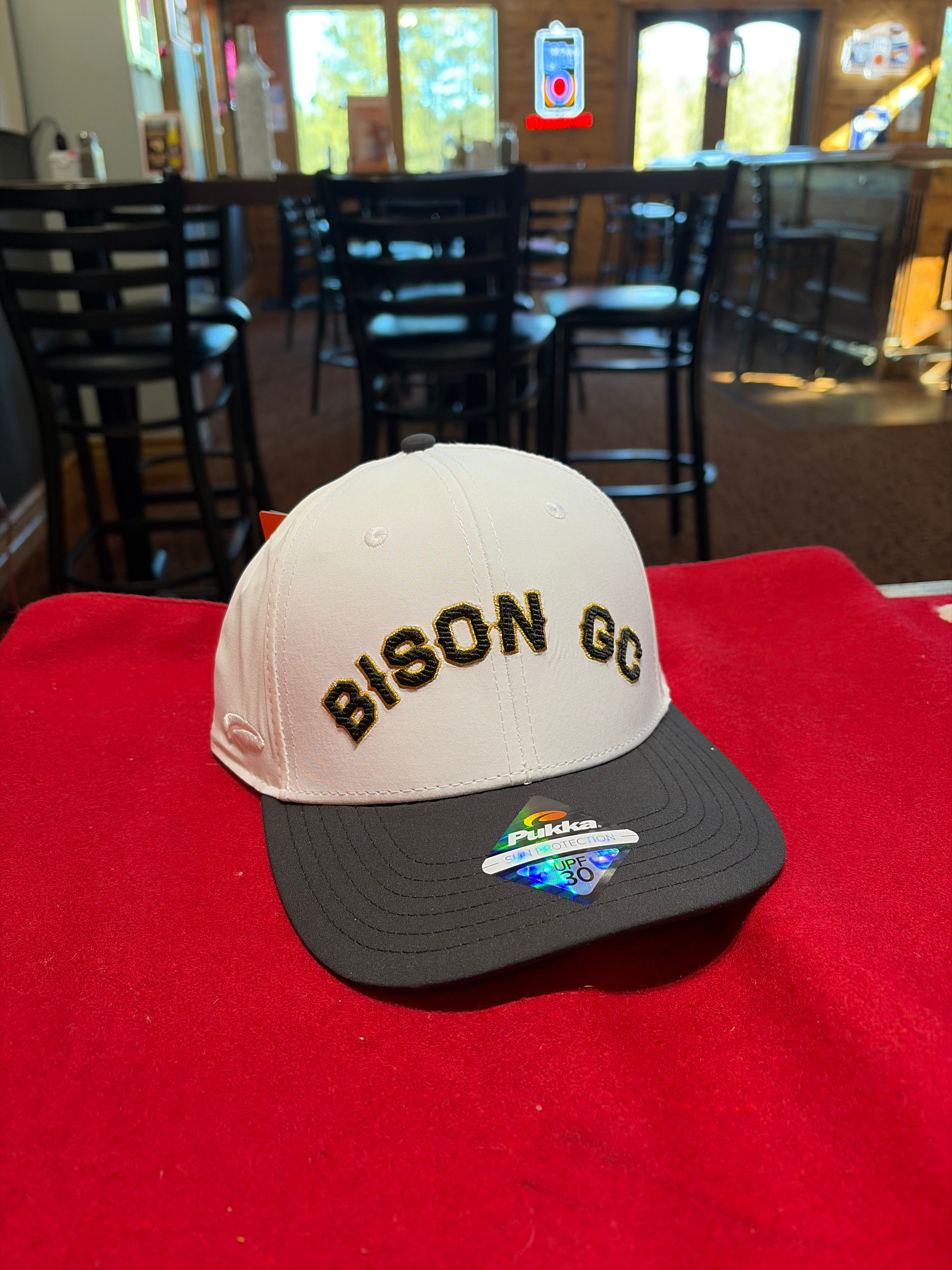 Pukka Mid Crown BB Hat Bison Logo