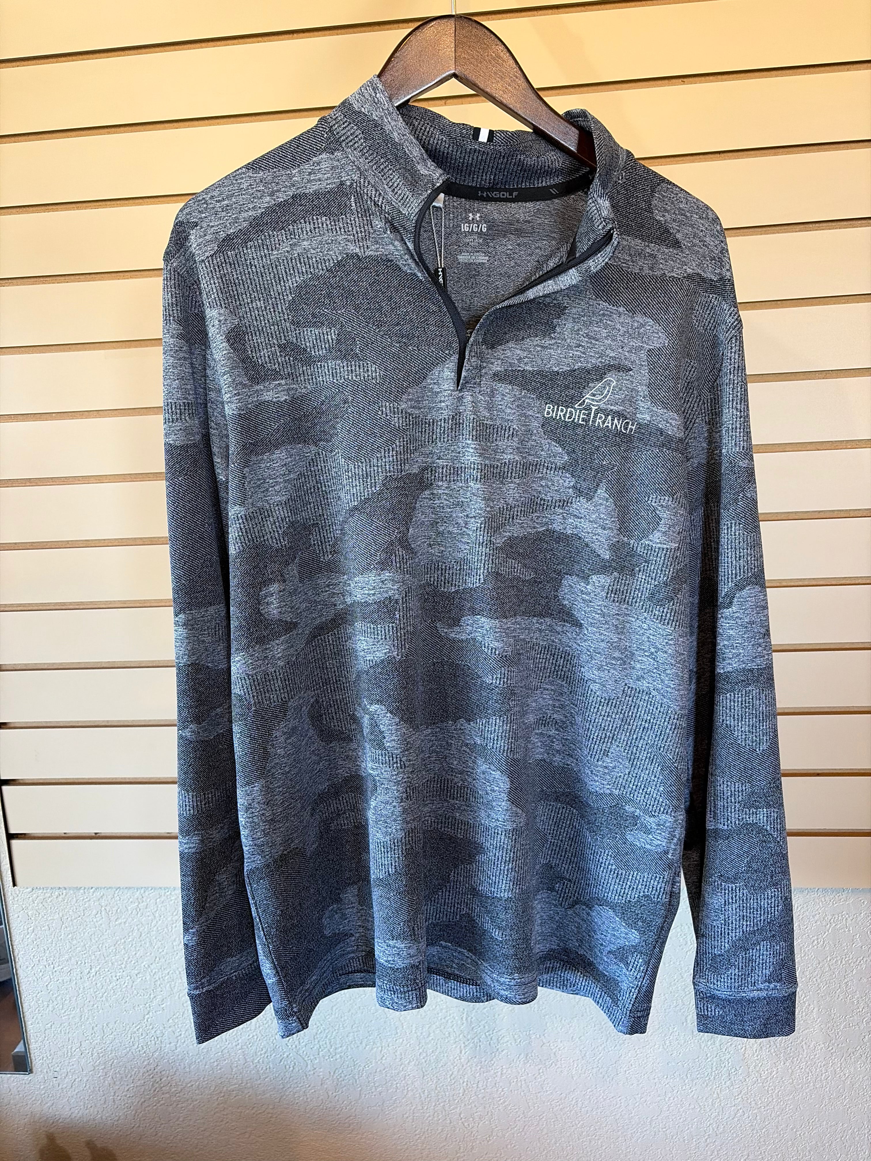 Bandit Camo 1/4 Zip Birdie Logo