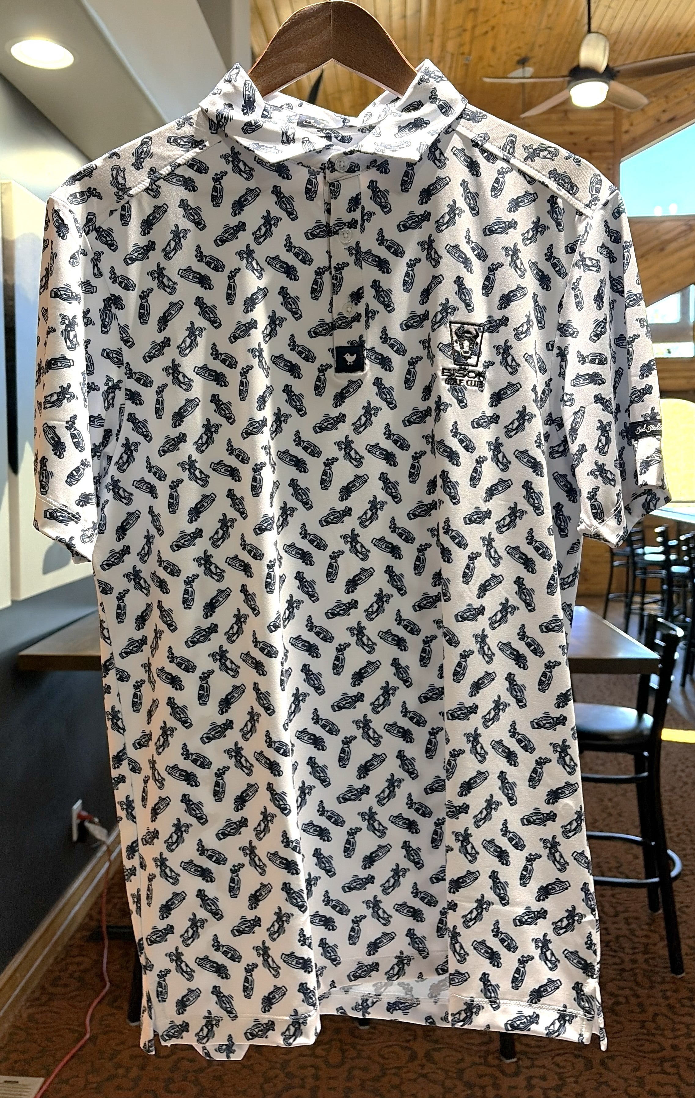 Caddy By Day Bison Logo