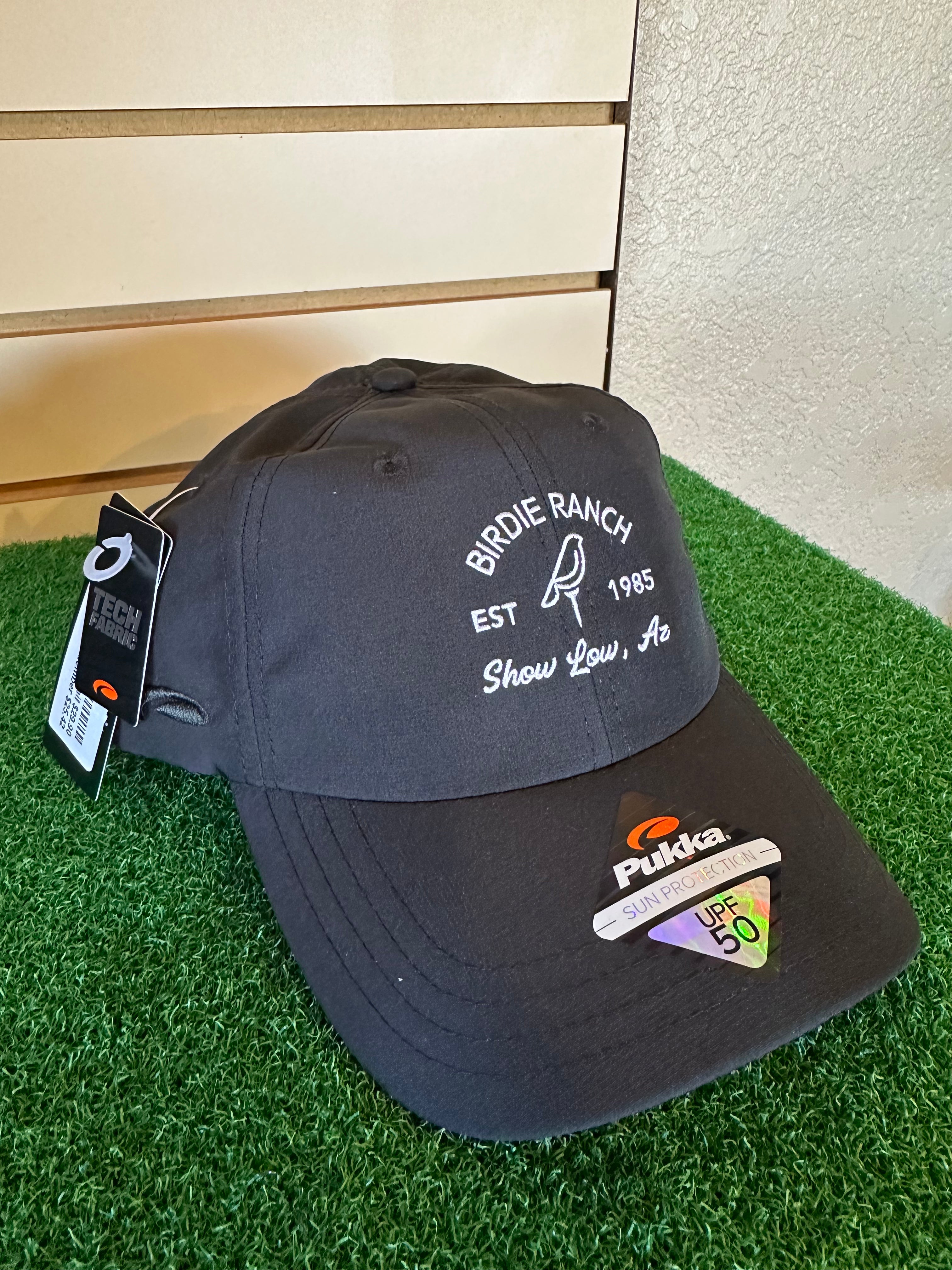Pukka Low Crown Hat Birdie Logo